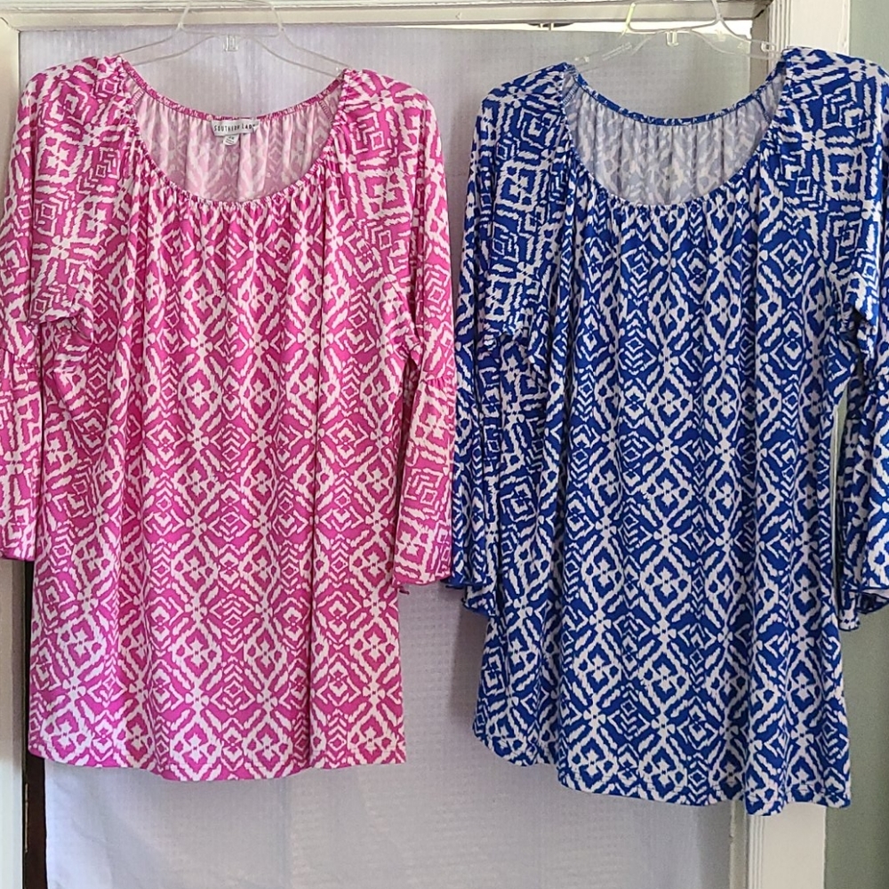 Two Tunic Blouses
